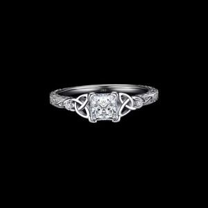 925 Sterling Silver Celtic Ring